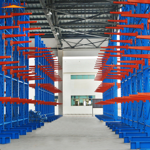 Heavy Duty CR014 Single Side thép Kệ hệ thống nhiệm vụ trung bình sơn tĩnh điện Stackable OEM Nhà cung cấp SGS chứng nhận cantilever - Product Image 5