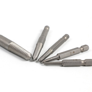 Dr. Giant Hex Shank Screw Extractor Set 5pc Metric Industrial Grade Spiral Flute Damaged Bolt Removal Tool - Product Image 2