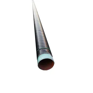 Astm A214 Sa214 Epoxy Coating Steel Piling Tubes, Ssaw Welded Perforated Drainage Pipes