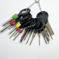 Kit d'outils pour enlever les bornes de voiture 11/18/36/41pcs Extracteur de connecteur de fil Outil de déverrouillage des broches pour réparation de prise de voiture