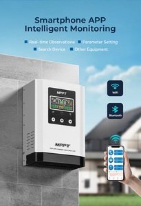 Kfsolar tự động mpk6 60A lai năng lượng mặt trời CHARGE CONTROLLER 12/24/36/48V MPPT PWM 99% hiệu quả ánh sáng + Thời gian điều khiển LCD hiển thị - Product Image 5