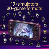 Console de jeu portable FORYOBUD RG50XX 5 pouces avec plus de 15000 jeux rétro, système d'exploitation Linux, batterie 2500 mAh, DDR3 1 Go, résolution 800x480