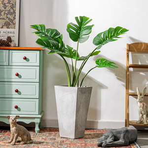 Di alta qualità 190CM foglie verdi Turtleback pianta in vaso finto piantato all'ingrosso piante artificiali per decorazione interna esterna - Product Image 6