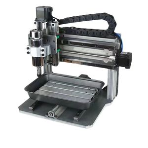 <b>Mini</b> 3020F 3/4/5 Axis DIY Desktop CNC Router 2-in-1 for PVC Engraving <b>Drilling</b> & Milling for Wood Routers - Product Image 3