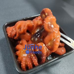Pâte de Gochujang épicée coréenne, congelée IQF, pré-cuite et marinée, en morceaux de poulpe pour en-cas, prête à consommer - Product Image 4