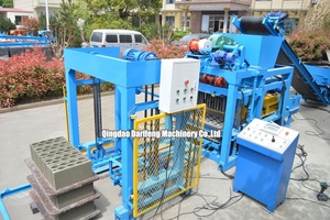 QT4-25 Lớn Đầy Đủ Tự Động 4 Inch Hollow Paver Khuôn Xi Măng Bê Tông Khối Máy Làm Máy Móc Giá - Product Image 2