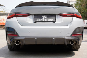 Parachoques trasero de fibra de carbono G26 para <span class=keywords><strong>BMW</strong></span> G26 <span class=keywords><strong>440i</strong></span> Gran <span class=keywords><strong>Coupe</strong></span> M Sport Hatchback de 4 puertas 21-23 - Product Image 2