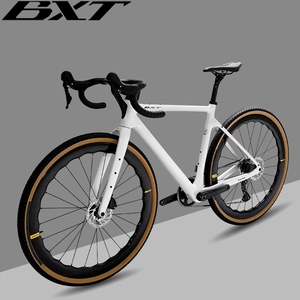 Vélo de gravier en carbone BXT 700C, route/VTT, câblage interne complet, GRX-600 1X11S, compatible avec 105 R7120/105 Di2 R7170, BXT-135 Gravel - Product Image 4