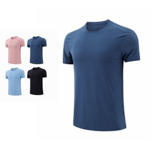 T-shirt da uomo Dryfit in Nylon con logo personalizzato in Nylon da palestra sportiva a manica corta - Product Image 1