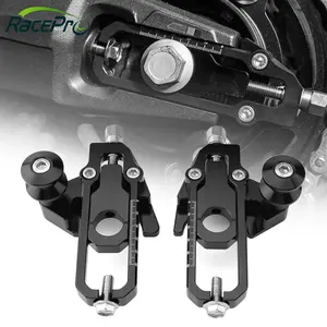 Ajustadores de cadena izquierda y derecha para motocicleta RACEPRO, Tensor Catena con carrete para Honda CB650R CBR650R 2019-2020