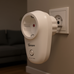 Enchufe Inteligente WiFi Schuko Sonoff, Carga Máxima de 4000W, Compatible con Alexa y Google Home - Product Image 3