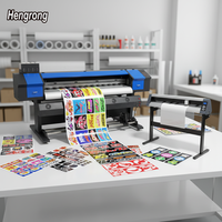 Nouvelle imprimante et machine de découpe grand format à tête unique 1,6 m 1,8 m pour impression d'autocollants et d'étiquettes en vinyle pour covering automobile, modèle 2026, vente chaude