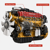 Truk Traktor HOWO TH7 6x4 Bekas Siap Pakai dengan Gearbox 12-Percepatan untuk Logistik Kontainer Truk Traktor HOWO 6*4