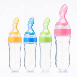 Cuchara <span class=keywords><strong>de</strong></span> Silicona Multifuncional <span class=keywords><strong>para</strong></span> Alimentación <span class=keywords><strong>de</strong></span> Bebés, Libre <span class=keywords><strong>de</strong></span> BPA, con Ventosa y Función <span class=keywords><strong>de</strong></span> Compresión <span class=keywords><strong>para</strong></span> <span class=keywords><strong>Cereal</strong></span> <span class=keywords><strong>de</strong></span> <span class=keywords><strong>Arroz</strong></span>, Gran Venta - Product Image 2