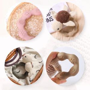 Anillo de Silicona con Forma de Animalito para Bebés, Sin BPA, Suave, Personalizado, Sonajero para Bebés, Mordedor y Chupete para Recién Nacidos - Product Image 6