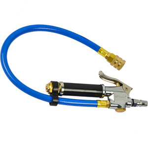 Heavy Duty <b>Digital</b> Tire Pressure Gauge All Metal Construction Thickened Hose for Car Truck SUV RV Commercial Fleet - Product Image 3