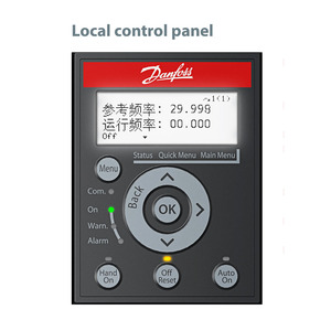อินเวอร์เตอร์ Dan Foss VLT FC51 FC111 FC360 VFD ขายดี 220V คุณภาพสูง IP20 สำหรับมอเตอร์ - Product Image 4