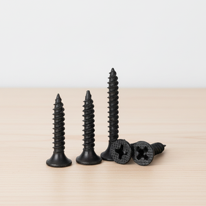 Clous autoperceurs en acier pour cloisons sèches, tête bombée noire, clous courants pour panneaux de fibres et travaux du bois - Product Image 3
