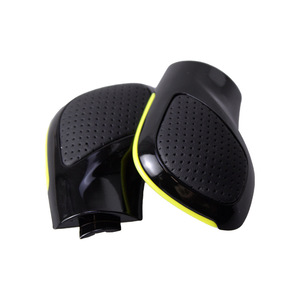 Pomo de palanca de cambios de coche, plástico negro, cuero perforado, ergonómico, para Volkswagen Golf 6/7 GTI Passat B7/B8 CC MK6 - Product Image 1