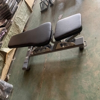 Banc de musculation professionnel à inclinaison variable (plate, déclinée, inclinée) pour salle de sport commerciale, directement de l'usine