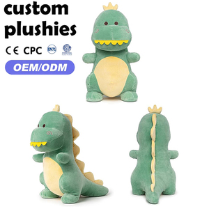 Peluche Dinosauro Morbido e Imbottito di Alta Qualità, Regalo Perfetto per la Festa dei Bambini - Product Image 1