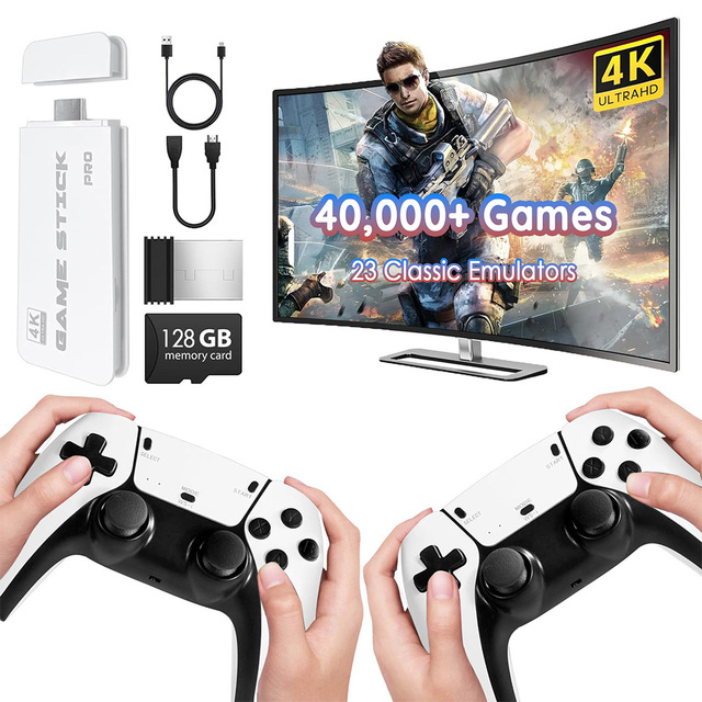 Cross-border Bestseller M15 Game Console Wireless Controller Game Box HD PS Arcade for 4K Home Gaming System 64GB Memory 2