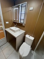Cabane de pêche mobile en conteneur pour le tourisme fluvial