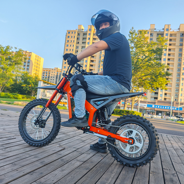 High Power Cruiser Motorcycles Offroad Electric Dirt Bike Adult High Speed off Road Ebike for Teenager