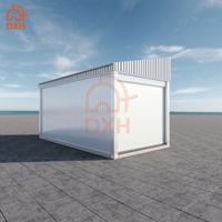 DXH Panneau sandwich portable personnalisé Hangar de stockage préfabriqué Conteneur Garage voiture Carbarn Designs modernes Carport d House