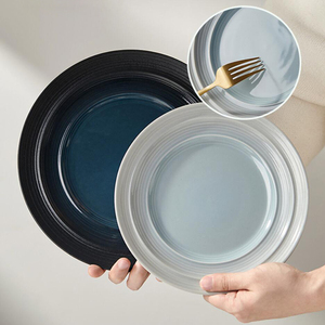 Juego de Vajilla de Cerámica con Diseño Original de Fábrica, Combinable Libremente, con Esmalte Reactivo en Relieve - Product Image 3