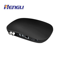 Boîtier TV intelligent Android Amlogic S905X4 Quad Core Android OTT+S2/T2/ATSC-T/ISDB-T Android 11.0 Décodeur OEM Hengli