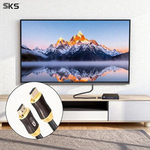 Câble Ultra Haute Vitesse 2.1 8K 60Hz avec Connecteurs en Alliage de Zinc et Gaine en Nylon Tressé pour <span class=keywords><strong>TV</strong></span>, PS5, Xbox Series X, Ordinateur, iOS, Imprimante - Product Image 2