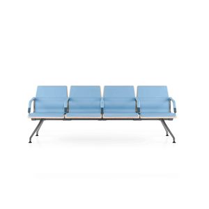 Sillas de Espera Aobin LJ-H528 con Asientos en Fila y Pasamanos para Uso en Hospitales, Escuelas y Aeropuertos, en Colores Verde Sauce y Azul Piedra - Product Image 5