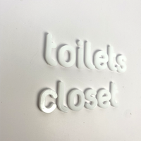 Lettres acryliques transparentes découpées au laser Lettres acryliques 3d Lettres en plexiglas 25 Panneaux publicitaires extérieurs Petit Panneau LED CE Rohs