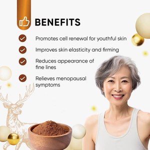 사슴 태반 추출물 도매 가격 고품질 순수 사슴 태반 추출물 분말 - Product Image 5