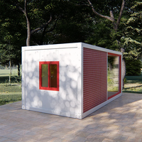 Maison conteneur préfabriquée DXH sur mesure pour bureau et habitation, avec chambre et applications commerciales, conception modulaire