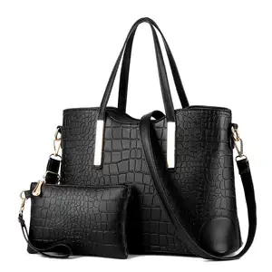 Best Price Fashion Fashion Women's Stone Pattern Mother Bag Two-piece Set Luxury Bags Female