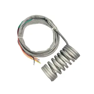 Rectangular shape wire coil spring heater for plastic making machine industrial heater