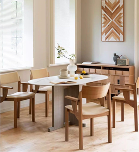 Armoire de rangement en bois massif de style nordique japonais, anti-humidité/moisissure, luxe léger, à cinq tiroirs, pour salon, <span class=keywords><strong>Marseille</strong></span> - Product Image 5