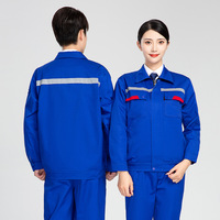 Ensemble de pantalons de travail en coton antistatique printemps/automne pour hommes, uniforme d'atelier pour mineurs de charbon, électriciens souterrains, usine, veste supérieure