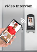 HFSecurity X05 Dispositivo de Control de Asistencia con POE Integrado, Potente, Android 4G, Función SMS, para Escuelas