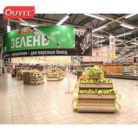 Gratis Moderne Supermarkt Decorating Ontwerp Supermarkt Meubels Supermarkt Ontwerp Met Fruit Groente Display Rack