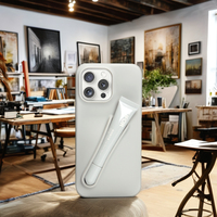 Funda de Lujo de Silicona Suave con Logotipo Personalizable para iPhone 16 Pro Max 15 Plus, Carcasa para Teléfono Estilo Brillo de Labios, Bolsa PC OPP