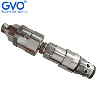 Válvula de alivio principal GVO Doosan, válvula de alivio de traslación Daewoo DX500 Rexroth M7 M9 R901181595e, piezas de maquinaria de construcción para excavadoras