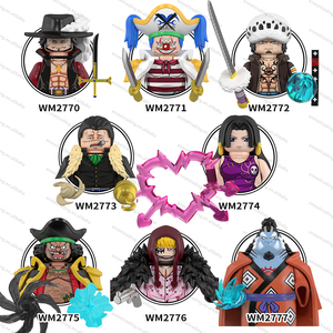 WM BLOCKS Anime Luffy Ace <span class=keywords><strong>Boa</strong></span> <span class=keywords><strong>Hancock</strong></span> Sanji Juguetes <span class=keywords><strong>Mini</strong></span> Toys Building Blocks Sets Jouets pour enfants WM6187-WM6190 - Product Image 2