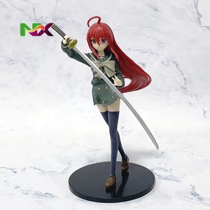 Figurine de collection Shakugan No <span class=keywords><strong>Shana</strong></span>, le conquérant aux yeux éclatants, modèle d'ornement de bureau, décoration de gâteau - Product Image 1