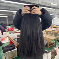 Extensions de Cheveux Humains Vierges Bruts en Gros, Cheveux Vietnamiens Alignés dans le Sens de la Cuticule pour Tissage et Couture, Service OEM ODM