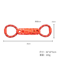 Jouet pour chien PAIPET de luxe, nouveauté, en TPR, nœuds résistants aux morsures, anneau de nettoyage dentaire, interactif pour Golden Retriever, jeu de la corde