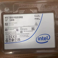 SSD Intel P5520 3.84TB Enterprise Asli 2.5" U.2 NVMe PCIe 4.0 3D4 TLC NAND High Endurance Server Solid State Drive
