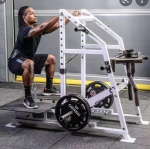 Macchina squat della cinghia del peso libero caricata piatto commerciale dell'attrezzatura della palestra di forma fisica - Product Image 4